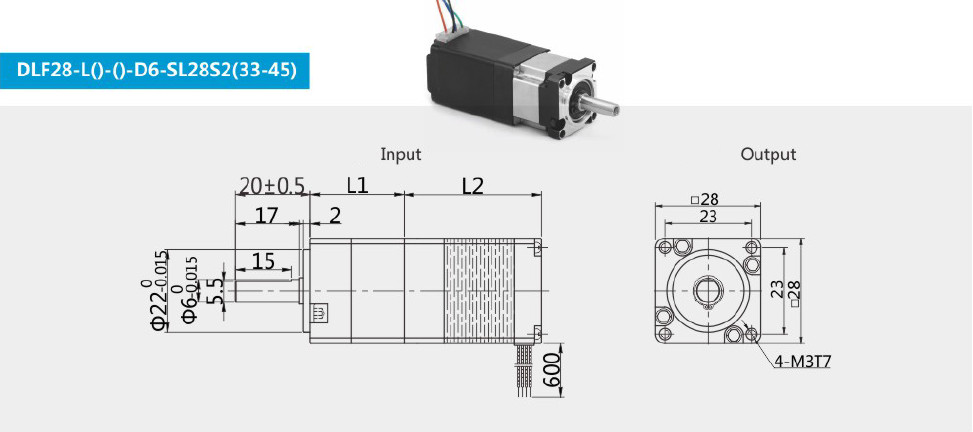 precision planetary gear motors design drawings
